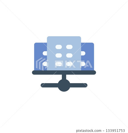 server vector icon. computer component icon flat style. perfect use for logo, presentation, website, and more. simple modern icon design flat style server vector icon. computer component icon flat style. perfect use for logo, presentation, website, and more. simple modern icon design flat style 133951753