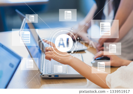 Information processing and digital document management using AI technology 133951917