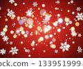 Snowflakes and red background image Snowflakes and red background image 133951999