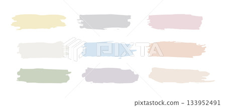 Pastel brush stroke backgrounds in soft neutral color palette Pastel brush stroke backgrounds in soft neutral color palette 133952491