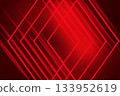 Red abstract background with slant shapes. concept 133952619