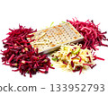 red beans isolated on white background 133952793