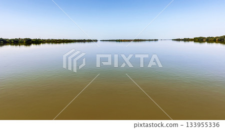 The river Nile in Dongola in Sudan. The river Nile in Dongola in Sudan. 133955336
