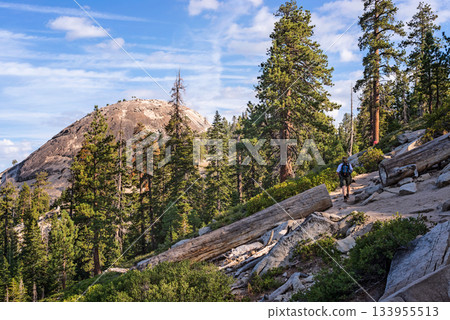 Sentinel Dome in Yosemite National Park i California, USA Sentinel Dome in Yosemite National Park i California, USA 133955513