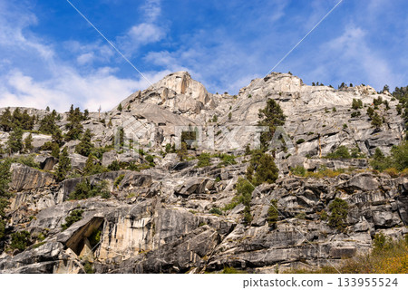 Landscape at the Little Baldy trek in California, USA. Landscape at the Little Baldy trek in California, USA. 133955524