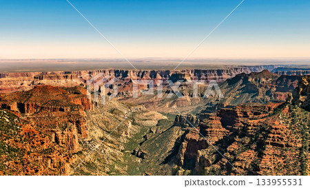 Grand Canyon landscape from North Rim, Arizona, USA Grand Canyon landscape from North Rim, Arizona, USA 133955531