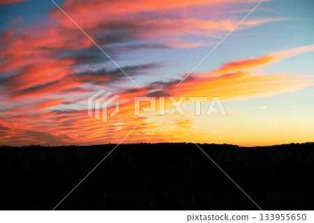 Grand Canyon landscape from North Rim, Arizona, USA 133955650