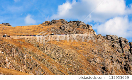 Views from Trail Ridge road at Rocky Mountains, Colorado, USA Views from Trail Ridge road at Rocky Mountains, Colorado, USA 133955669