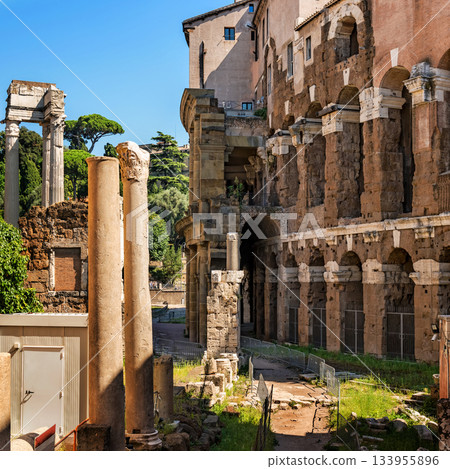 Theatre of Marcellus in Rome, Italy Theatre of Marcellus in Rome, Italy 133955896