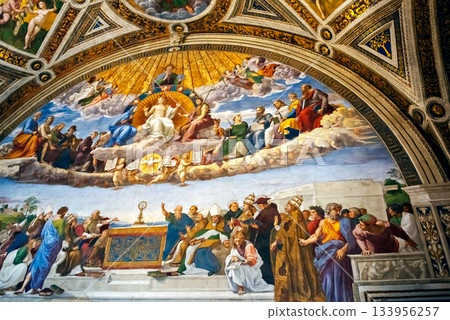 Frescoes at Apostolic Palace, Vatican museum. Frescoes at Apostolic Palace, Vatican museum. 133956257