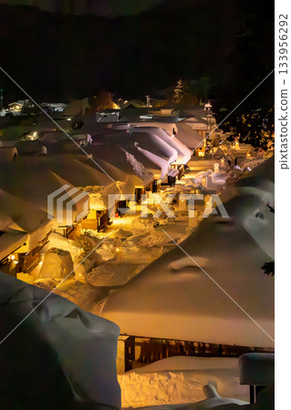 大內宿的雪景與雪祭 133956292