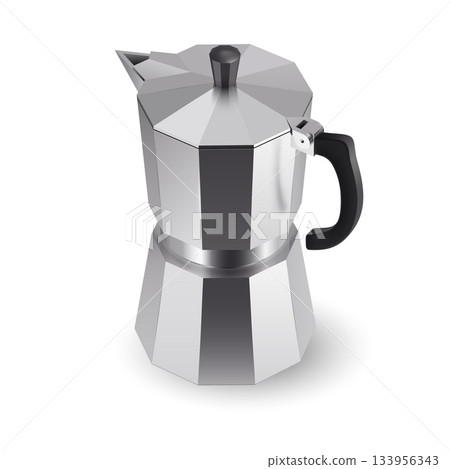 Metal coffee percolator 133956343