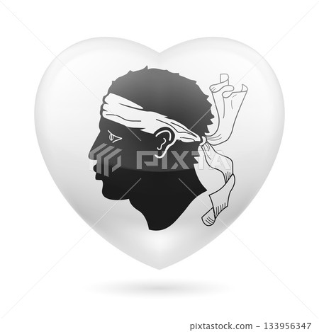 Heart Icon of Corsica 133956347