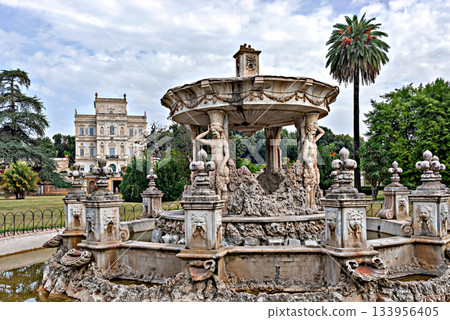 Villa Doria Pamphili in Rome , Italy. 133956405