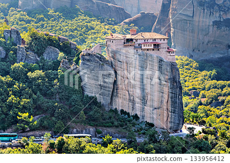 The Holy Monastery of Rousanou, Meteora, Kalabaka, Greece The Holy Monastery of Rousanou, Meteora, Kalabaka, Greece 133956412