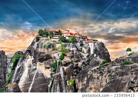 The Holy Monastery of Great Meteoron in Greece. The Holy Monastery of Great Meteoron in Greece. 133956413