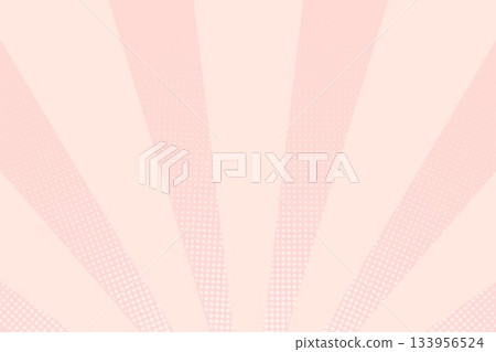 線條簡潔的背景插圖，粉紅色櫻花色，向量圖 133956524