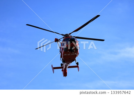 Fire rescue helicopter image 133957642