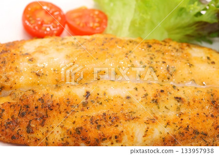 White fish meunière Fish dish Pangasius White fish meunière Fish dish Pangasius 133957938