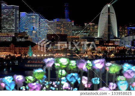 橫濱港未來夜景 133958025