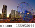 Yokohama Minato Mirai night view 133958044
