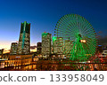 Yokohama Minato Mirai night view 133958049