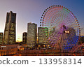 Evening scenery of Minato Mirai 133958314