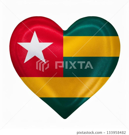 多哥之心旗幟 133958482