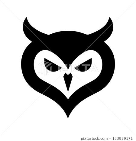 One-Line Owl Logo Showing Artistic Simplicity and Clever Design One-Line Owl Logo Showing Artistic Simplicity and Clever Design 133959171