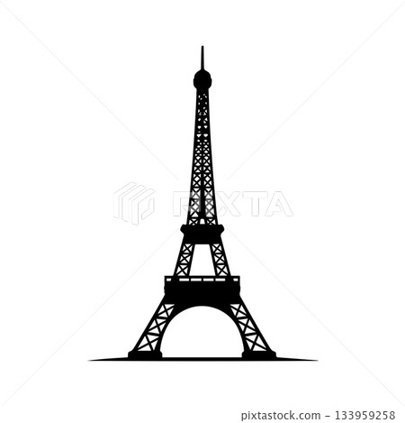 Bold Contrast Paris Landmark Design Utilizing Clean Shape Removal Bold Contrast Paris Landmark Design Utilizing Clean Shape Removal 133959258