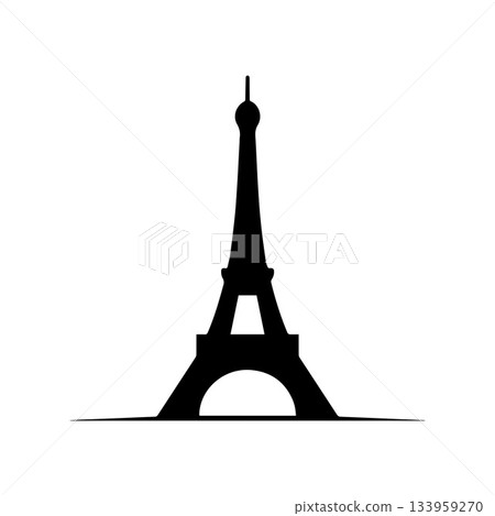 Geometric Fragment Tower Logo Showing Faceted French Identity 133959270