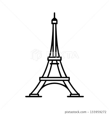 Slanted Modern Tower Logo Showing Movement and Cultural Energy 133959272