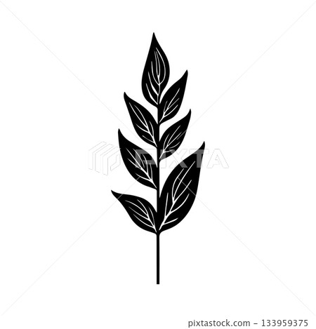 Abstract Book-Inspired Student Education Logo Symbolizing Wisdom 133959375