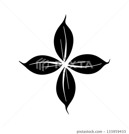 Flowing Botanical Pharmacy Logo Capturing Natural Motion Flowing Botanical Pharmacy Logo Capturing Natural Motion 133959433
