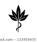 Geometric Herbal Pharmacy Logo Expressing Natural Harmony 133959435