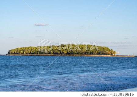 Aoshima Shrine in the evening Aoshima Shrine in the evening 133959619