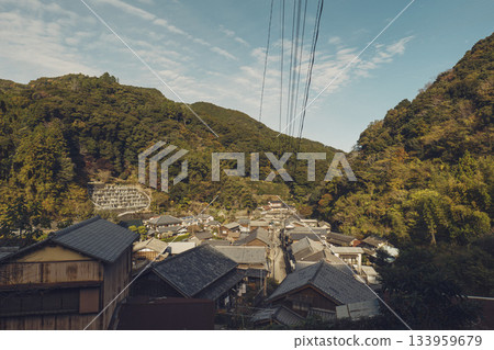 靜岡縣靜岡市宇都谷村，至今仍保留江戶時代東海道的街景。 133959679