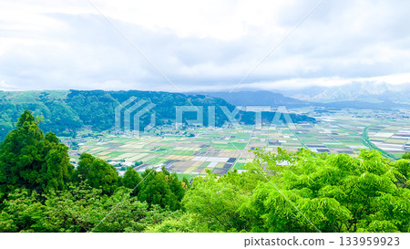 Spectacular view from Shiroyama Rest House 133959923