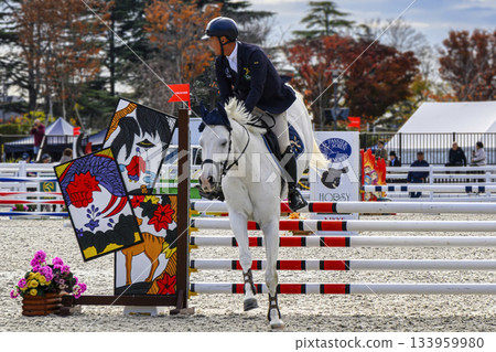 Setagaya Ward, Tokyo, Japan Breeding Show Jumping Horse Show at Equestrian Park 133959980