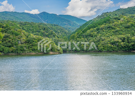 View of Miyakotagawa Dam in Hamamatsu City (Shizuoka Prefecture) View of Miyakotagawa Dam in Hamamatsu City (Shizuoka Prefecture) 133960934