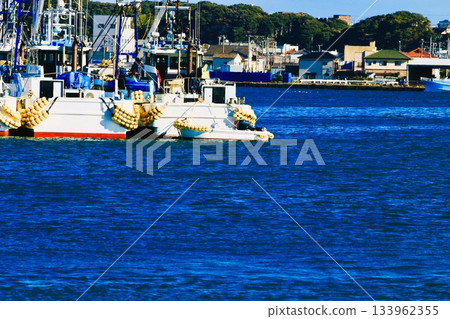 漁港風光：千葉縣銚子港 133962355