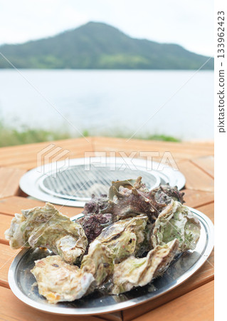 豪華露營設施烤肉食品套裝 133962423