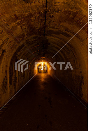 Utsunotani Tunnel, completed in the Meiji era, located in Shizuoka City, Shizuoka Prefecture 133962570
