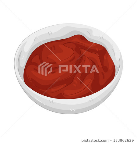 Illustration of tomato sauce Illustration of tomato sauce 133962629