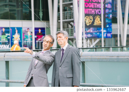 Businessman in a suit Businessman in a suit 133962687