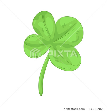 Illustration of clover leaf Illustration of clover leaf 133962829