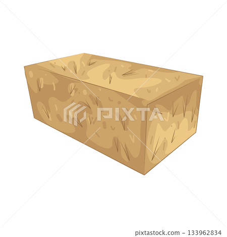 Illustration of hay bale Illustration of hay bale 133962834