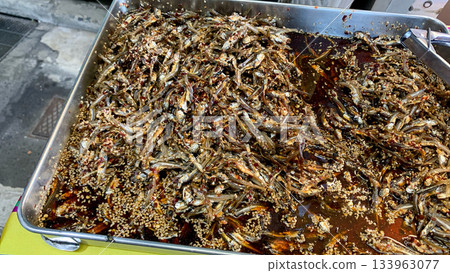 Food sold at Tanga Market in Kitakyushu City Food sold at Tanga Market in Kitakyushu City 133963077