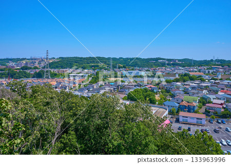 東京都稻城市紅陽台街景(紅陽台3丁目、桃村等) 東京都稻城市紅陽台街景(紅陽台3丁目、桃村等) 133963996