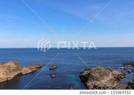 從太來岬(靜岡縣下田市)眺望 從太來岬(靜岡縣下田市)眺望 133964162